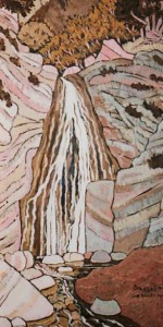 395. San Ysidro Trail 4/11, Landscape Paintings by Artist Robert Wassell