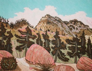 408. Little Mutau Trail 9/11, Landscape Paintings by Artist Robert Wassell