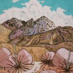 418. Hildreth Peak Trail 7/11, Landscape Paintings by Artist Robert Wassell