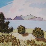 434. Grant Park Trail 12/11, Landscape Paintings by Artist Robert Wassell