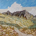 459. Cold Springs Trail 3/12, Landscape Paintings by Artist Robert Wassell