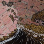460. Piru Gorge Trail 3/12, Landscape Paintings by Artist Robert Wassell