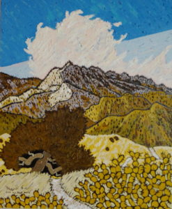 473. Don Victor Trail 5/12, Landscape Paintings by Artist Robert Wassell