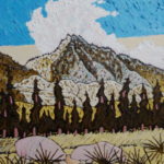 474. Thorn Point Trail 6/12, Landscape Paintings by Artist Robert Wassell