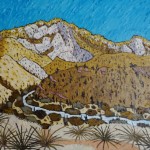 475. Sespe Trail 6/12, Landscape Paintings by Artist Robert Wassell