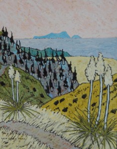 477. Last Chance Trail 7/12, Landscape Paintings by Artist Robert Wassell