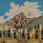 480. Piru GorgeTrail 7/12, Landscape Paintings by Artist Robert Wassell