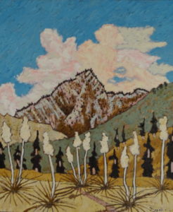 480. Piru GorgeTrail 7/12, Landscape Paintings by Artist Robert Wassell