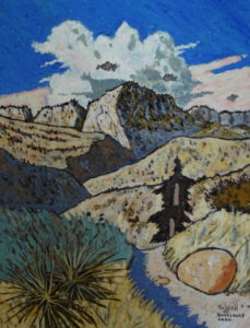 501. Bucksnort Trail 11/12, Landscape Paintings by Artist Robert Wassell