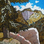 502. Lions Canyon Trail 11/12, Landscape Paintings by Artist Robert Wassell
