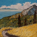 505. Pratt Trail 1/13, Landscape Paintings by Artist Robert Wassell