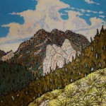 509. Alder Creek Trail 1/13, Landscape Paintings by Artist Robert Wassell